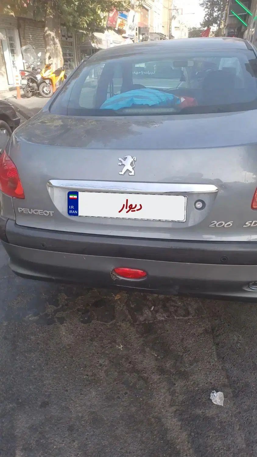 پژو ۲۰۶ صندوق دار v8 - 1393