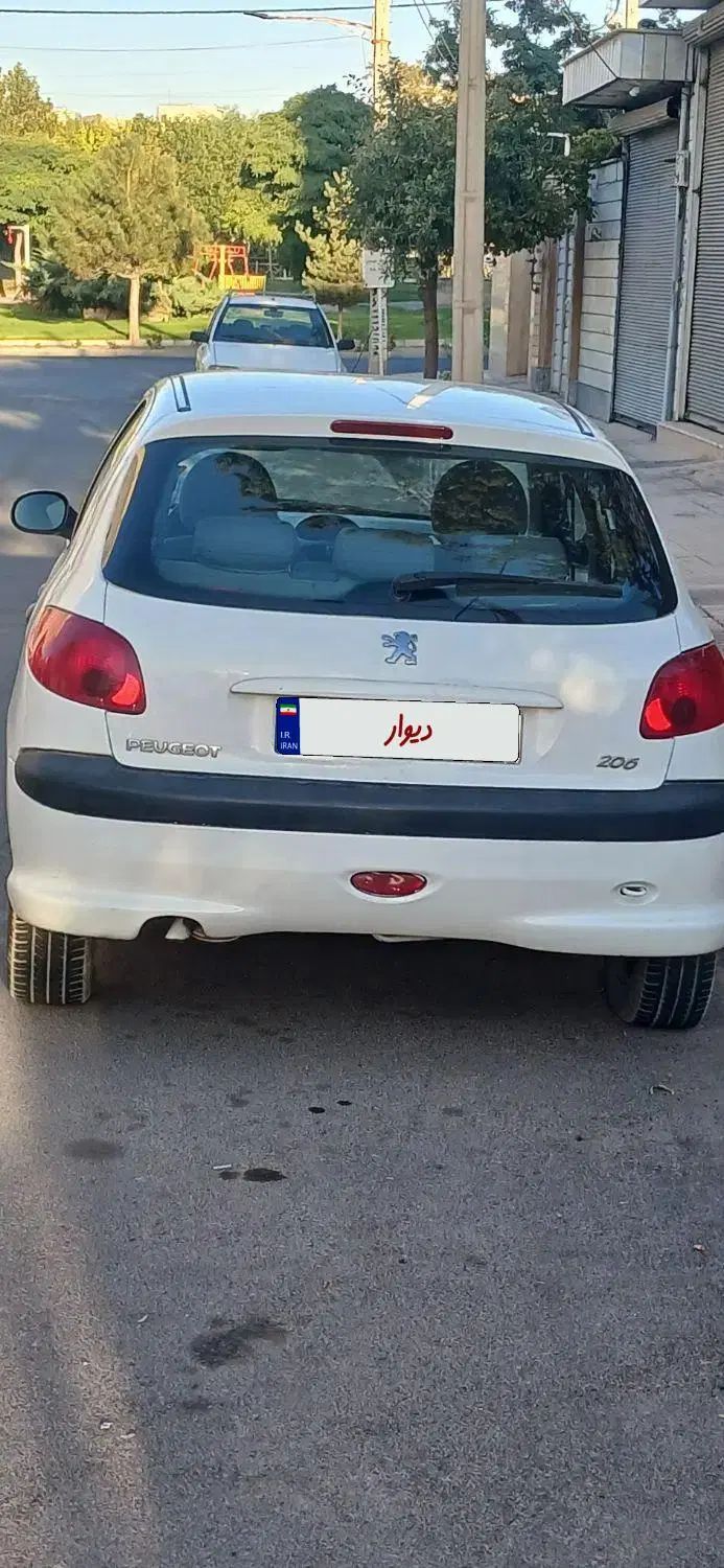 پژو 206 تیپ 2 - 1387