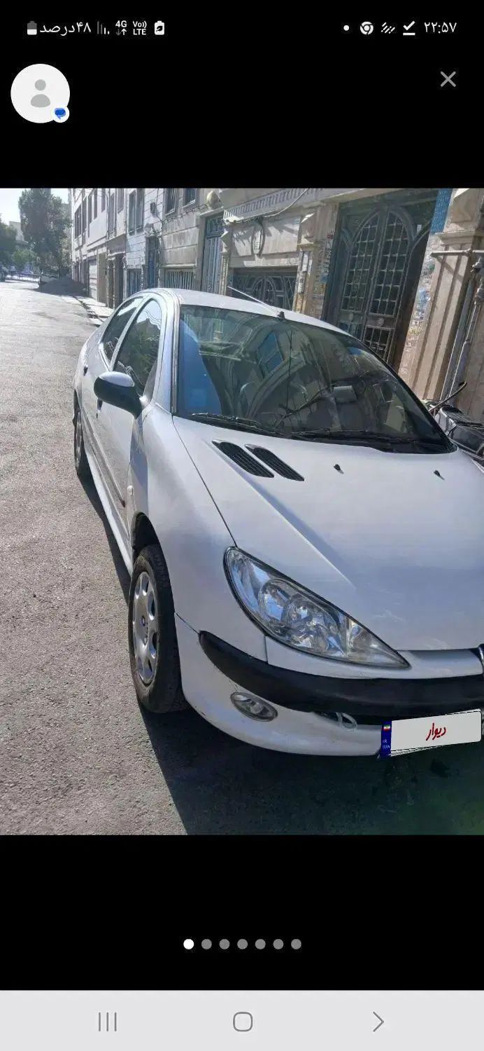 پژو ۲۰۶ صندوق دار v1 - 1390