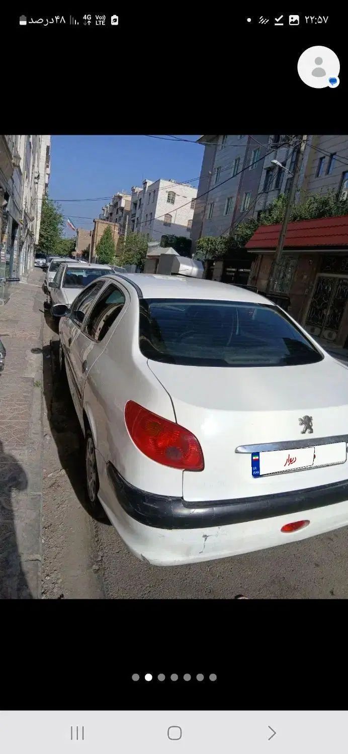 پژو ۲۰۶ صندوق دار v1 - 1390