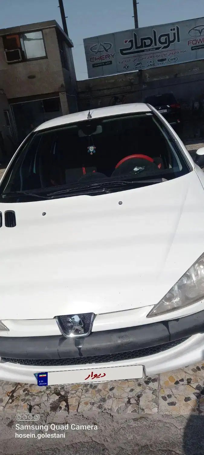 پژو ۲۰۶ صندوق دار v8 - 1389