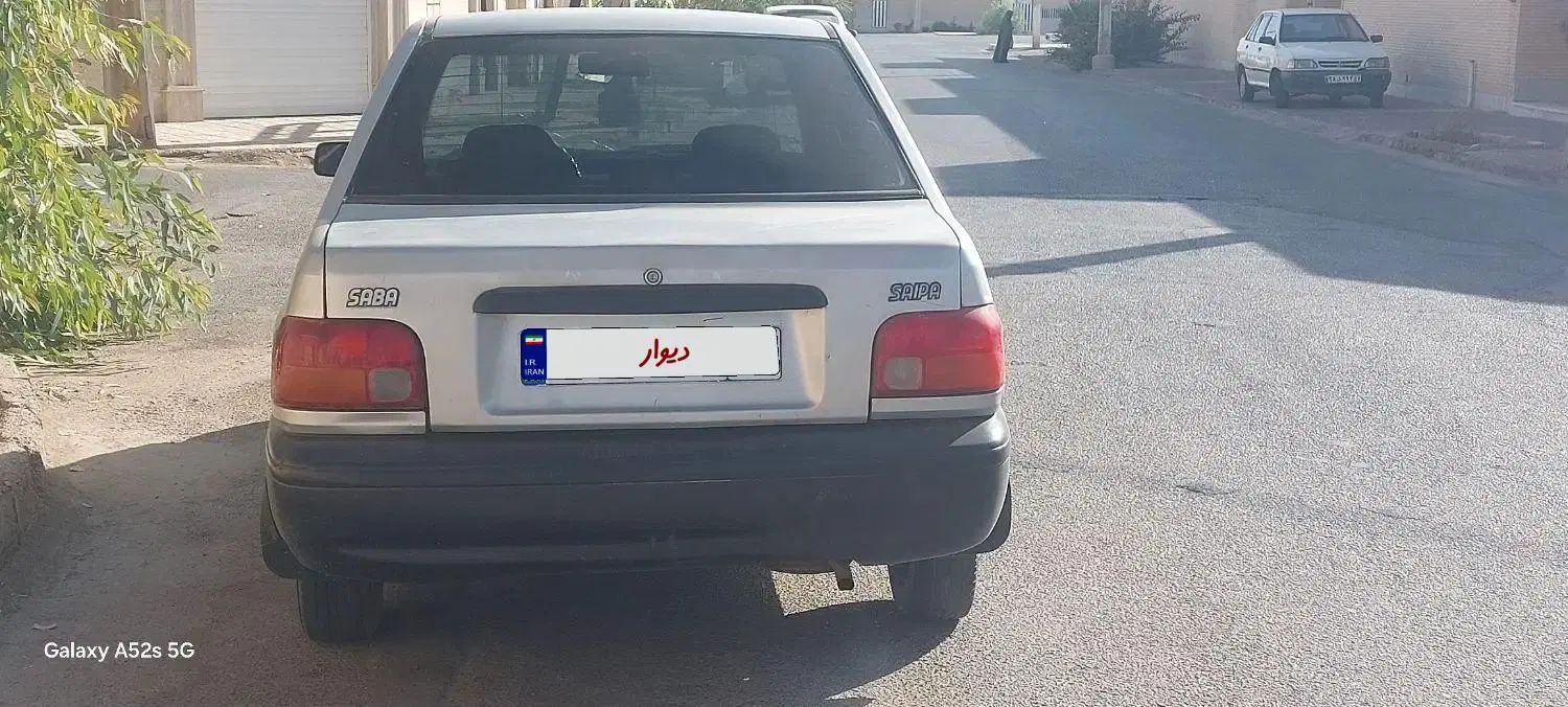 پراید صبا بنزینی - 1387
