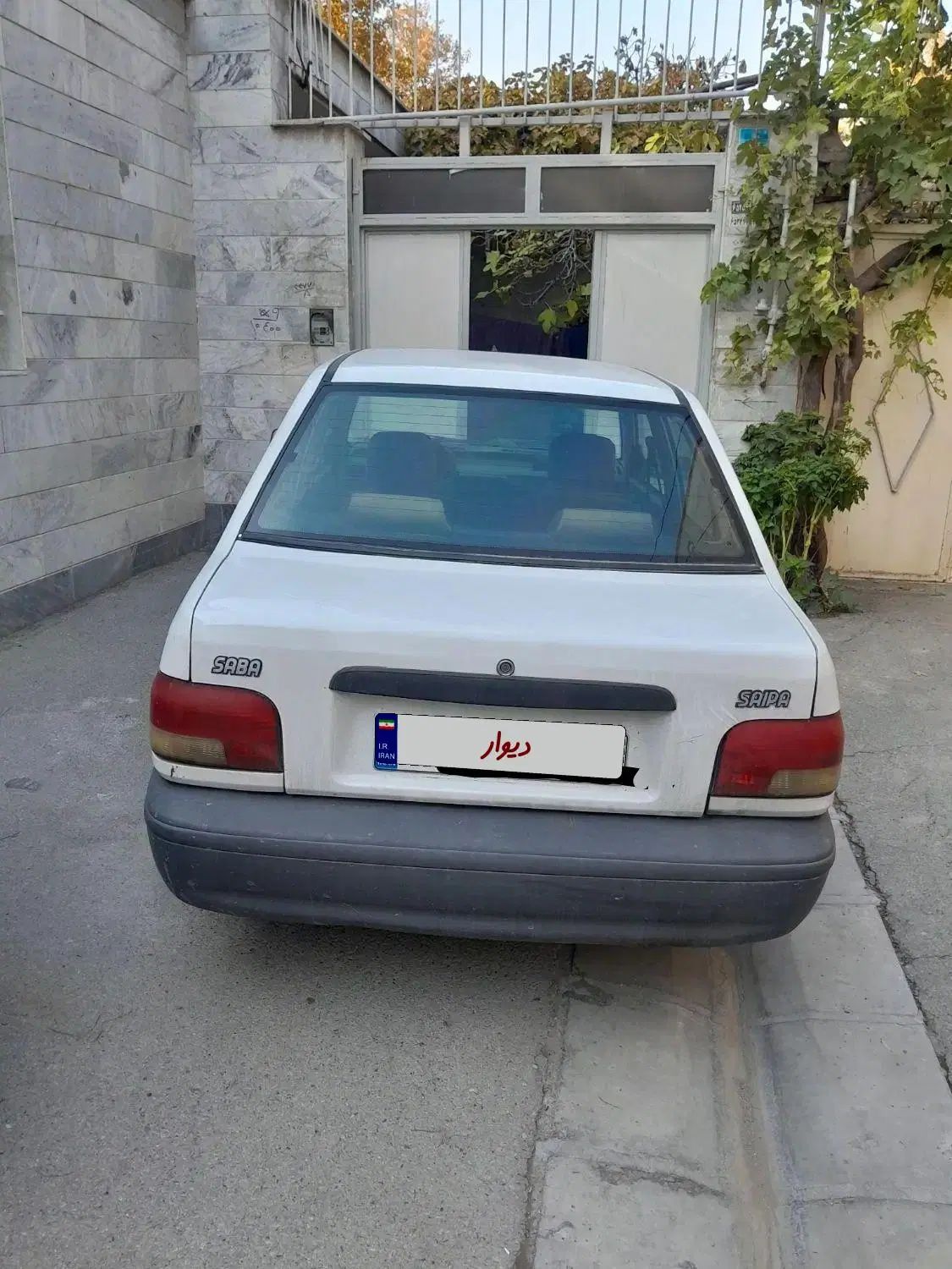 پراید صبا بنزینی - 1387