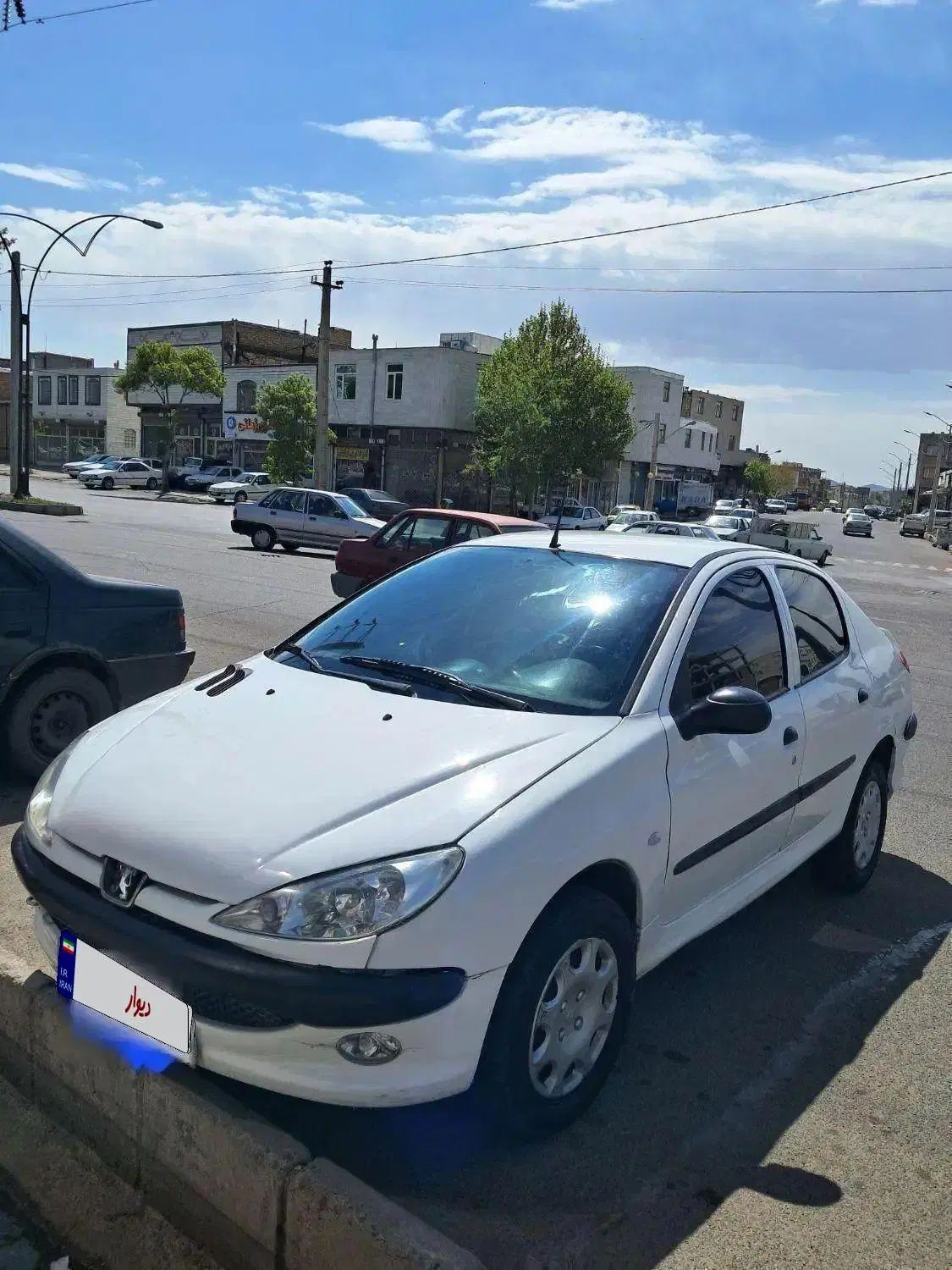 پژو ۲۰۶ صندوق دار v20 - 1388