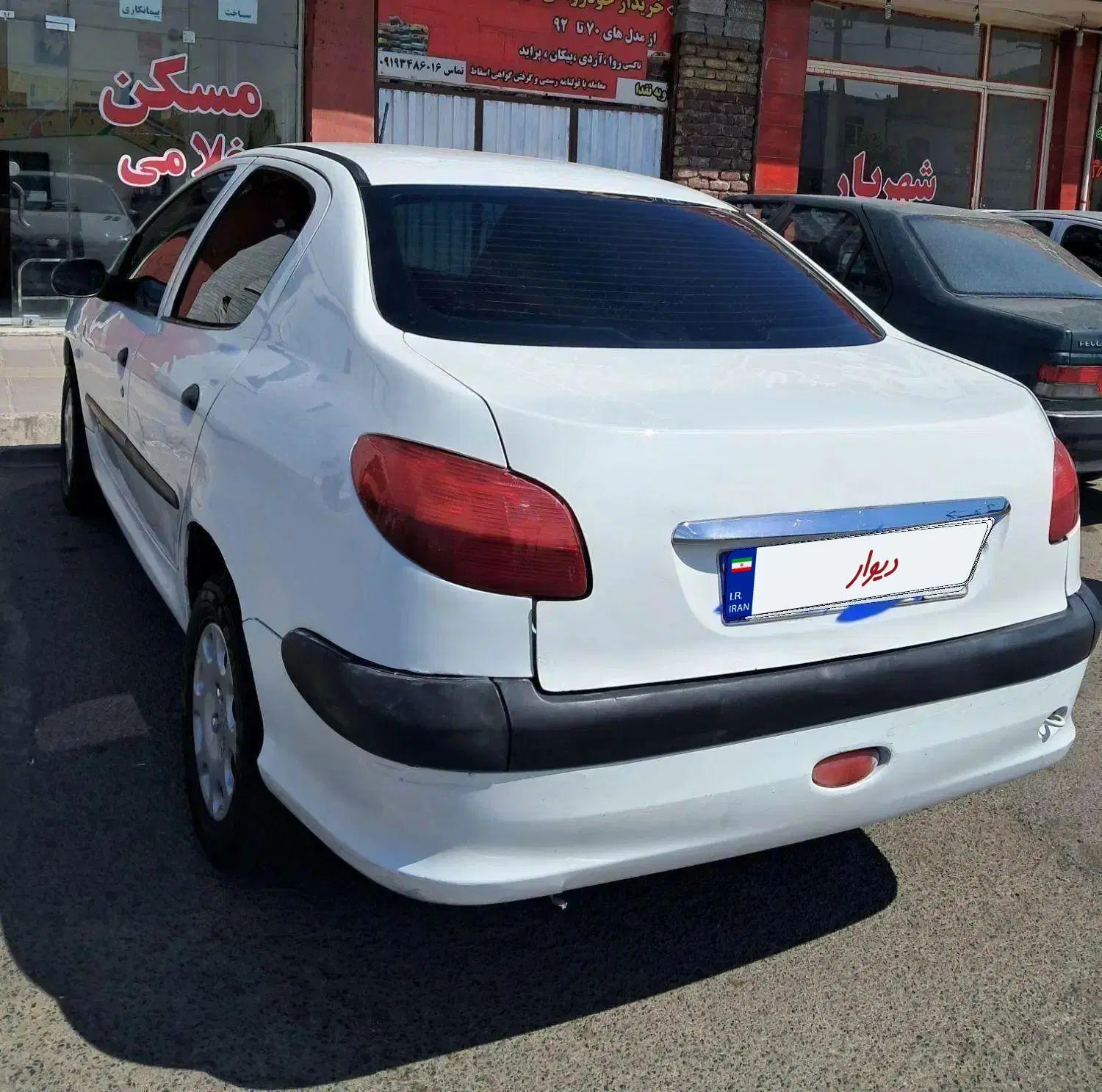 پژو ۲۰۶ صندوق دار v20 - 1388