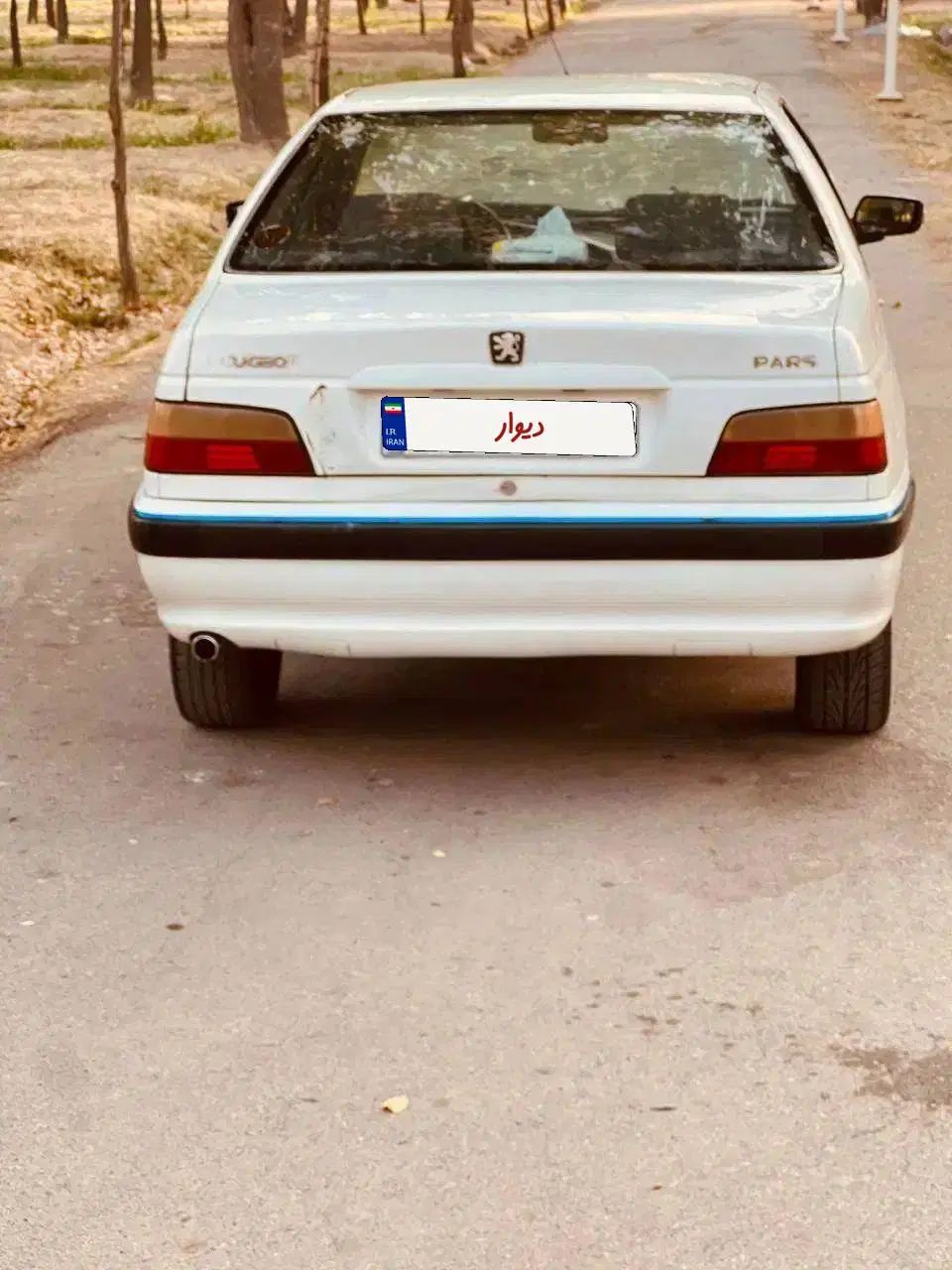 پژو پارس دوگانه سوز - 1387