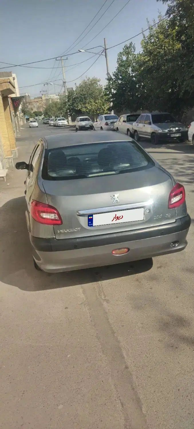 پژو ۲۰۶ صندوق دار v8 - 1393