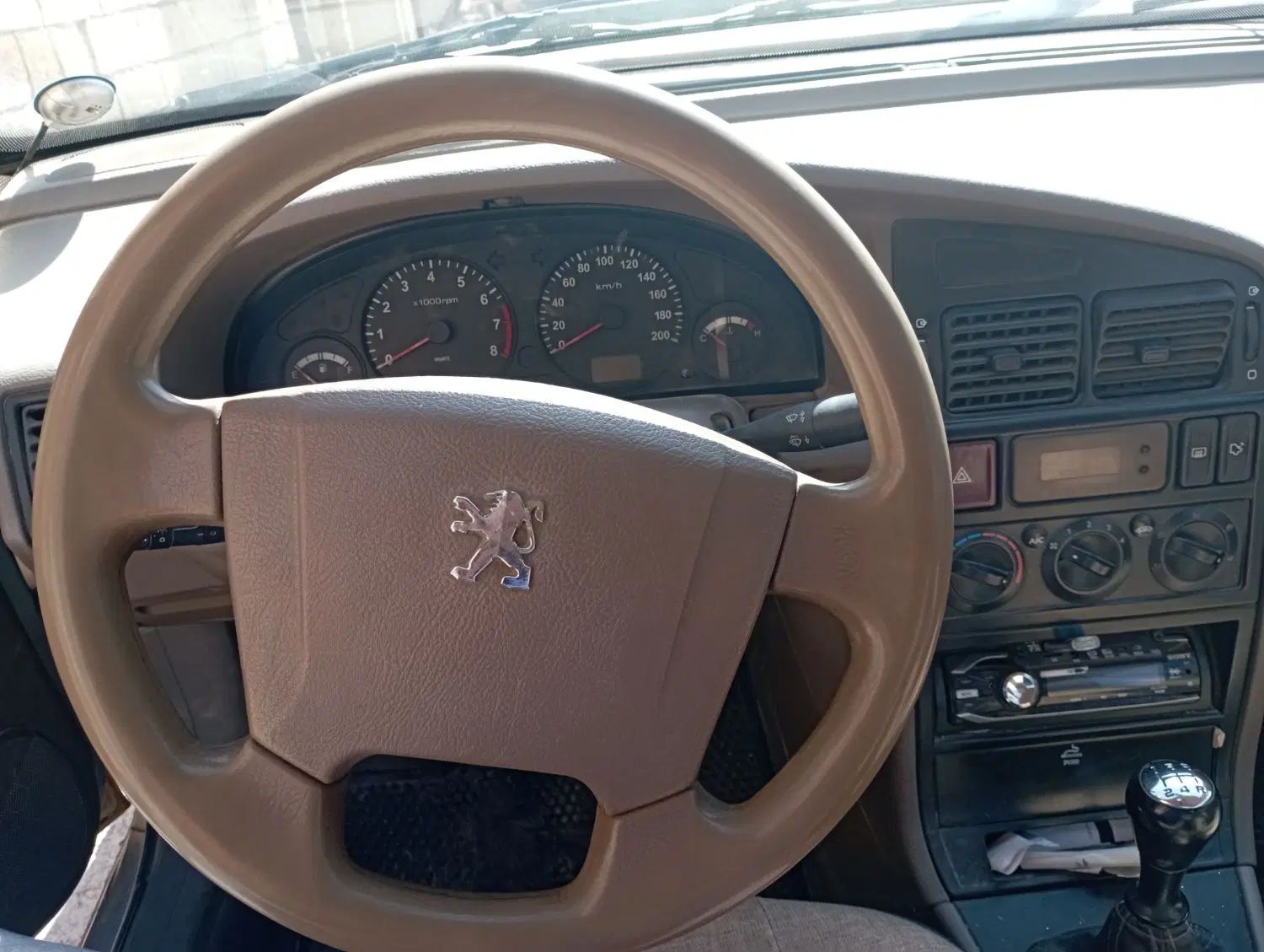 پژو 405 SLX بنزینی  XU7 - 1388