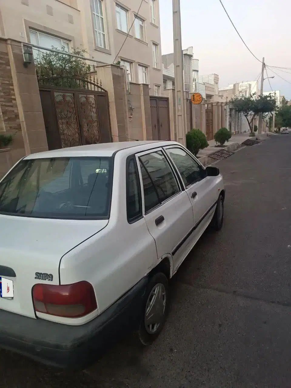 پراید صبا بنزینی - 1386