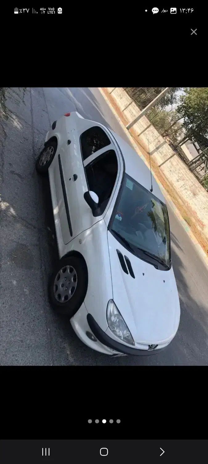 پژو ۲۰۶ صندوق دار v8 - 1394