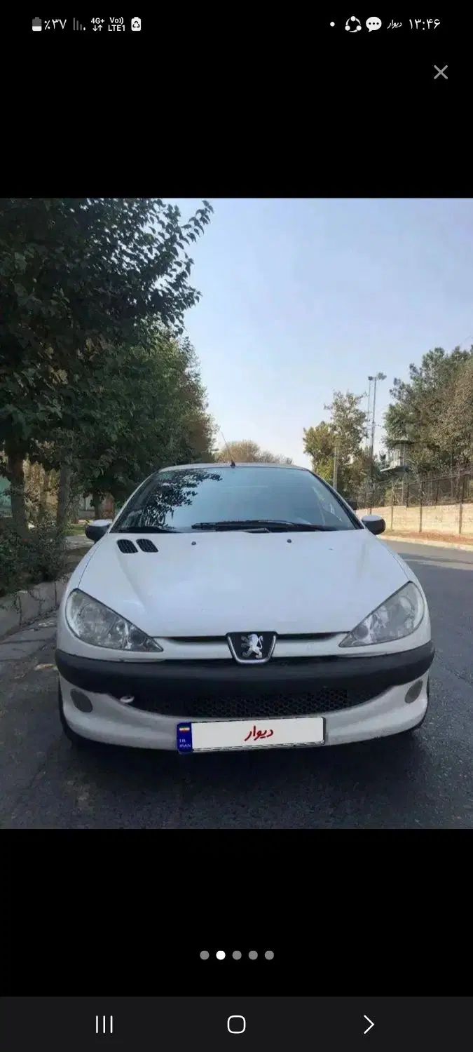 پژو ۲۰۶ صندوق دار v8 - 1394
