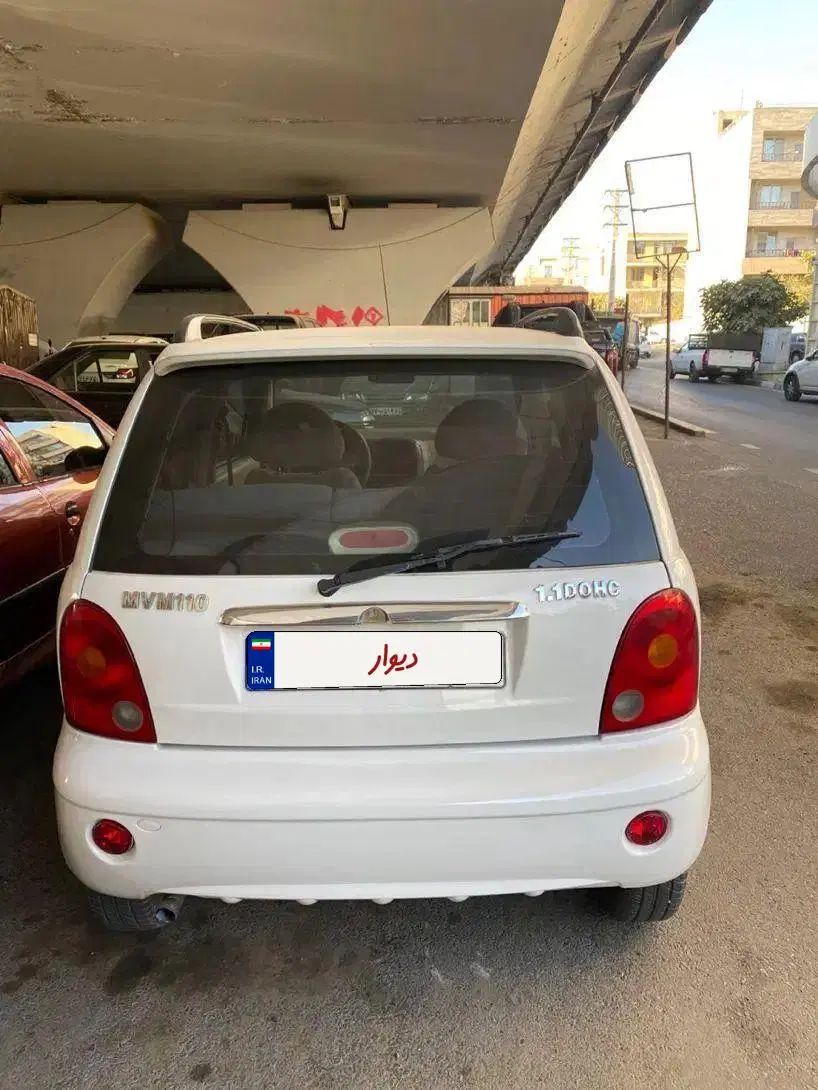 ام وی ام 110 چهار سیلندر دنده ای - 1394