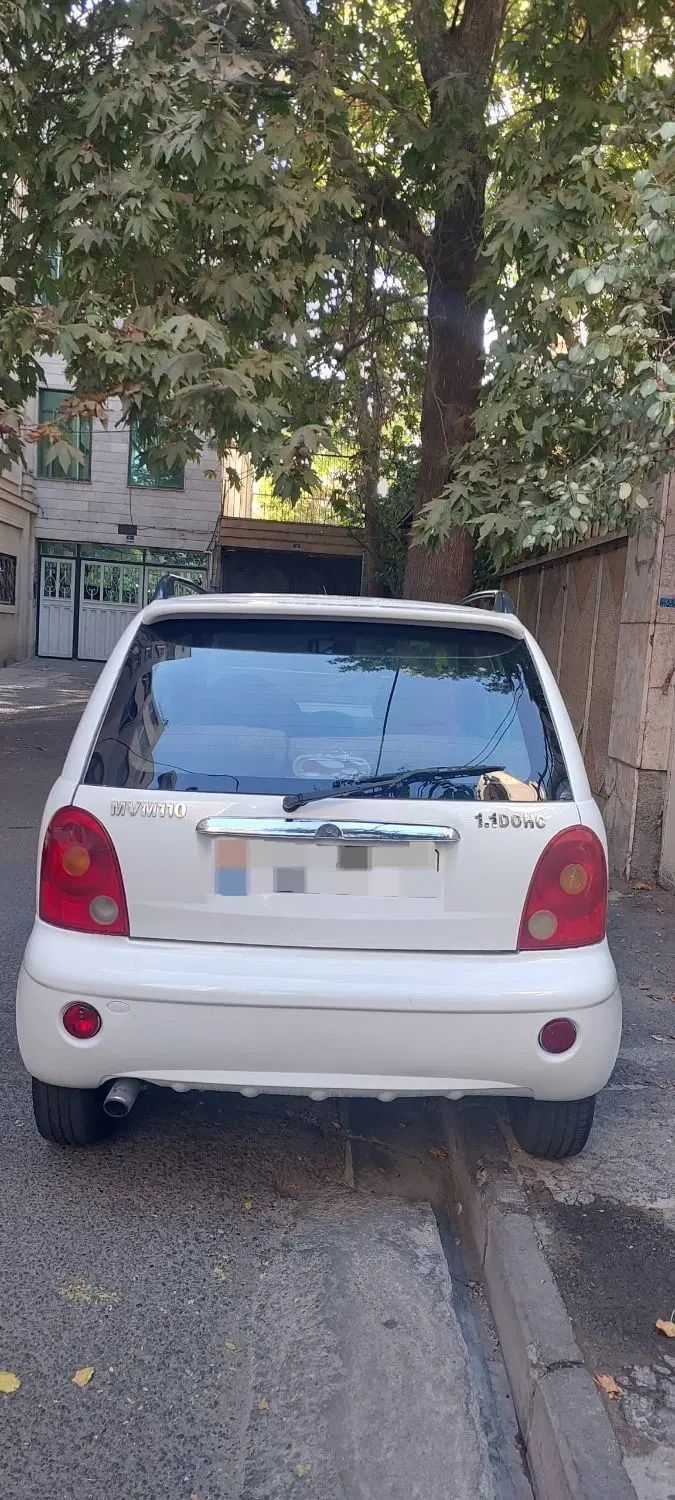 ام وی ام 110 چهار سیلندر دنده ای - 1393