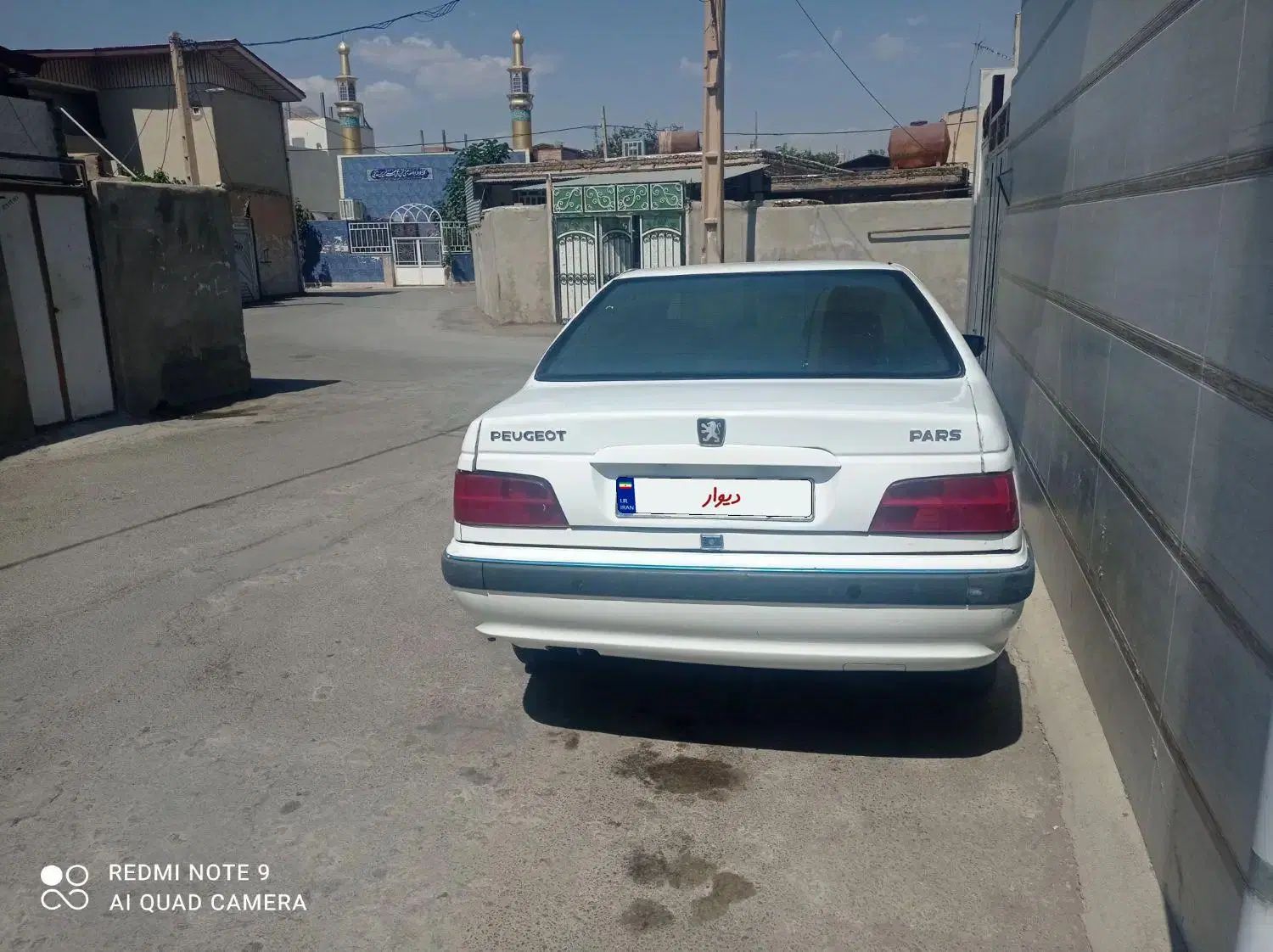 پژو پارس دوگانه سوز - 1391