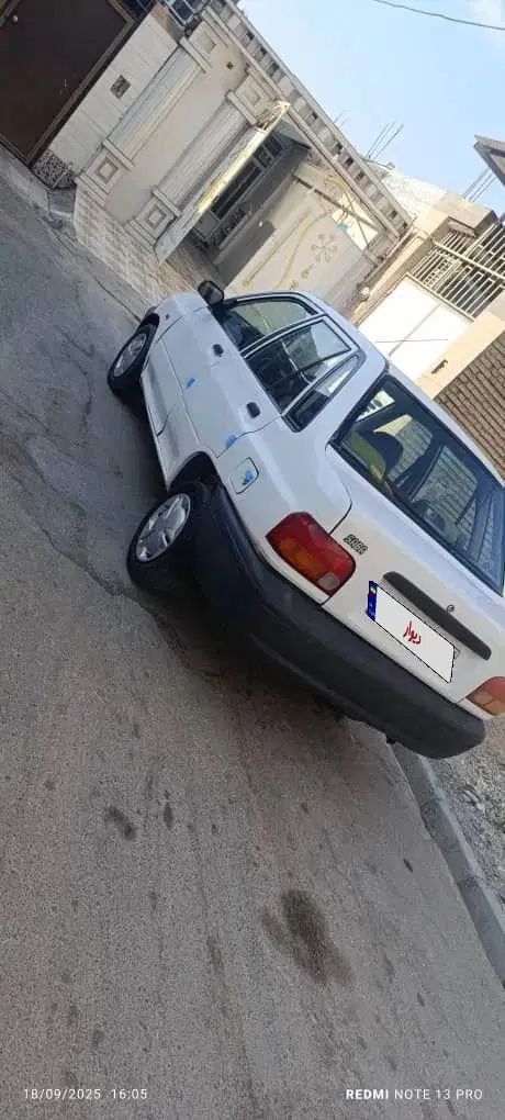 پراید صبا بنزینی - 1387