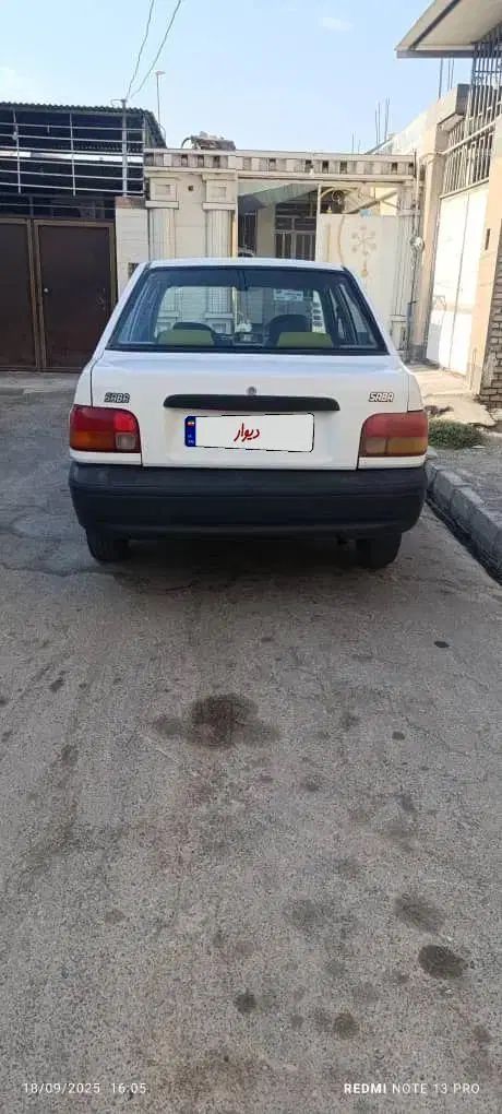پراید صبا بنزینی - 1387
