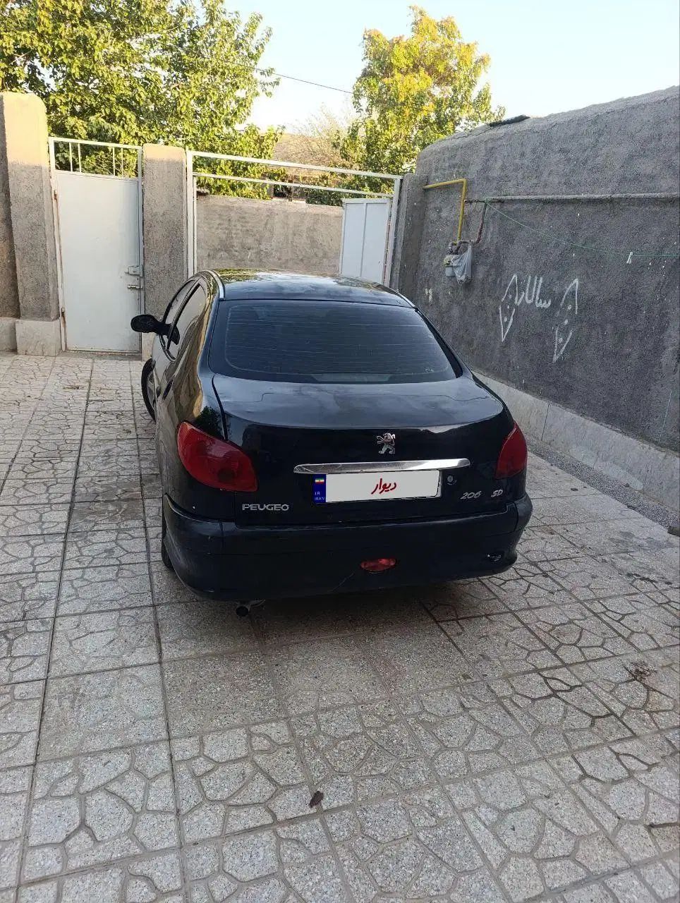 پژو ۲۰۶ صندوق دار v1 - 1388