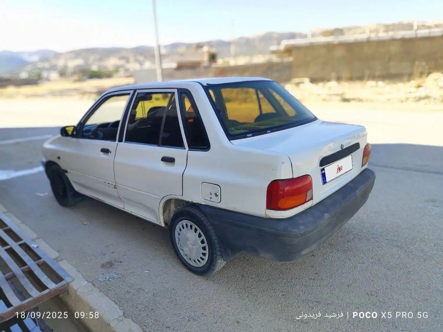 پراید صبا بنزینی - 1387