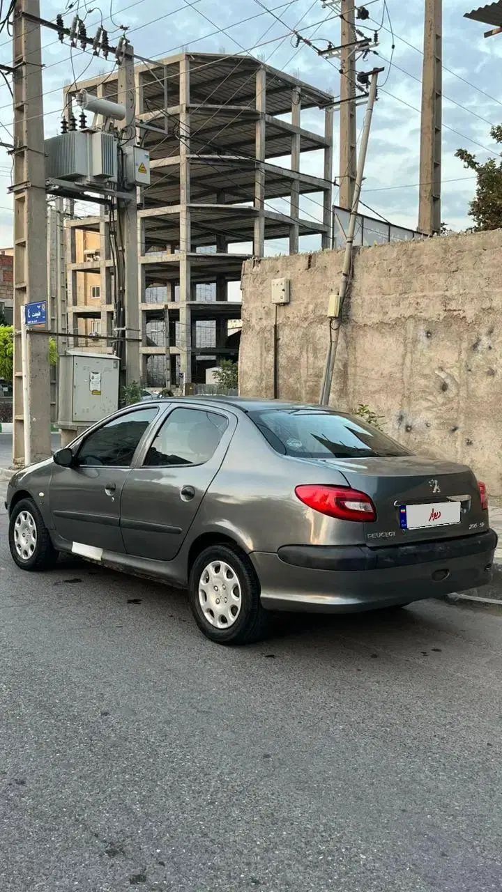 پژو ۲۰۶ صندوق دار v8 - 1386