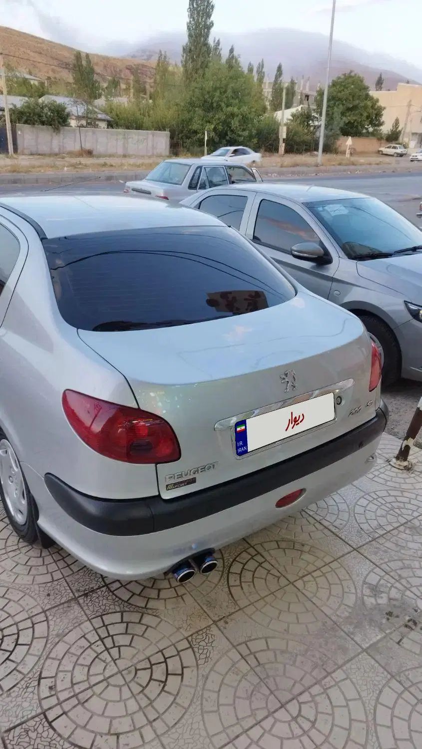 پژو ۲۰۶ صندوق دار v9 - 1388
