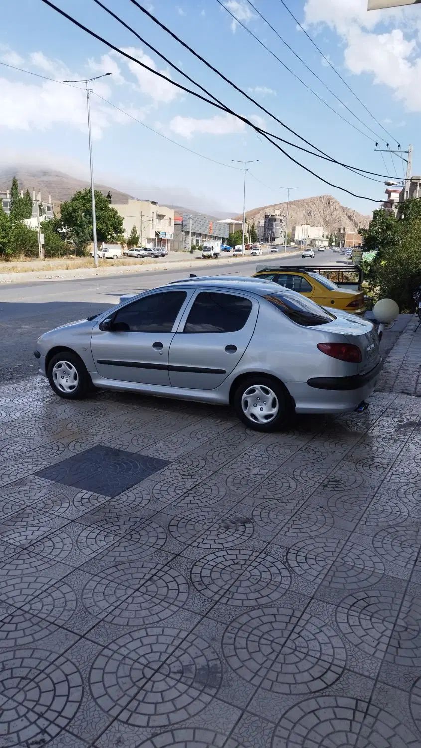 پژو ۲۰۶ صندوق دار v9 - 1388