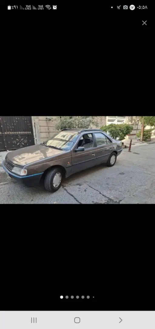 پژو روآ دوگانه سوز - 1387