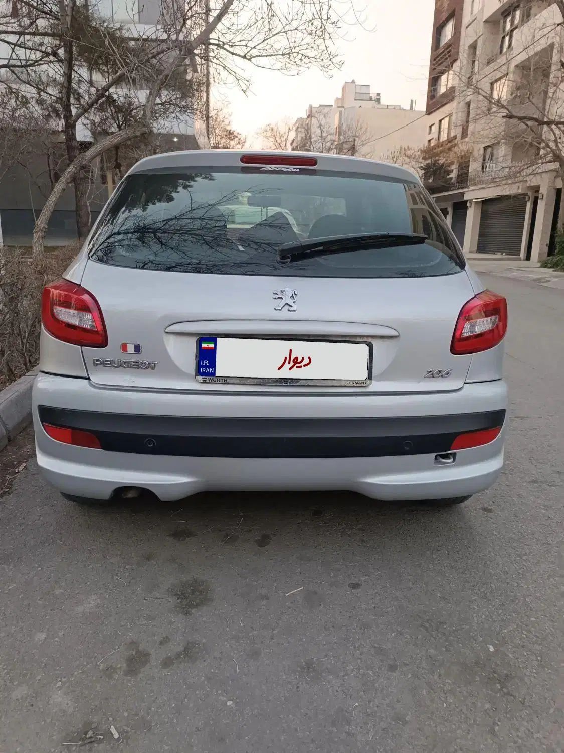 پژو 206 تیپ 2 - 1389