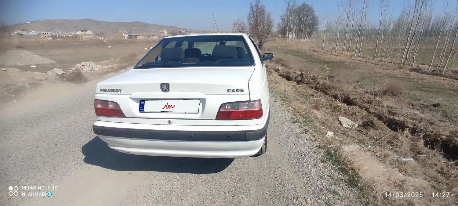پژو پارس دوگانه سوز - 1393