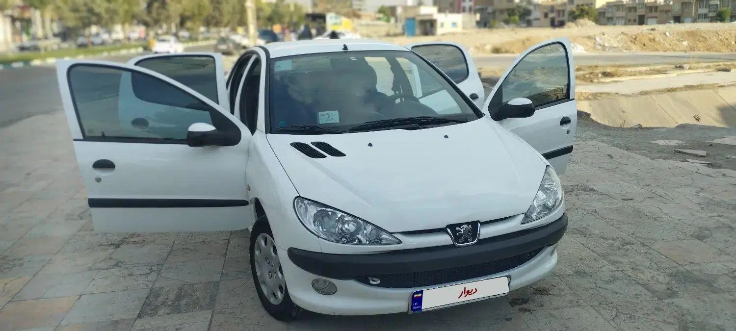 پژو ۲۰۶ صندوق دار v8 - 1396