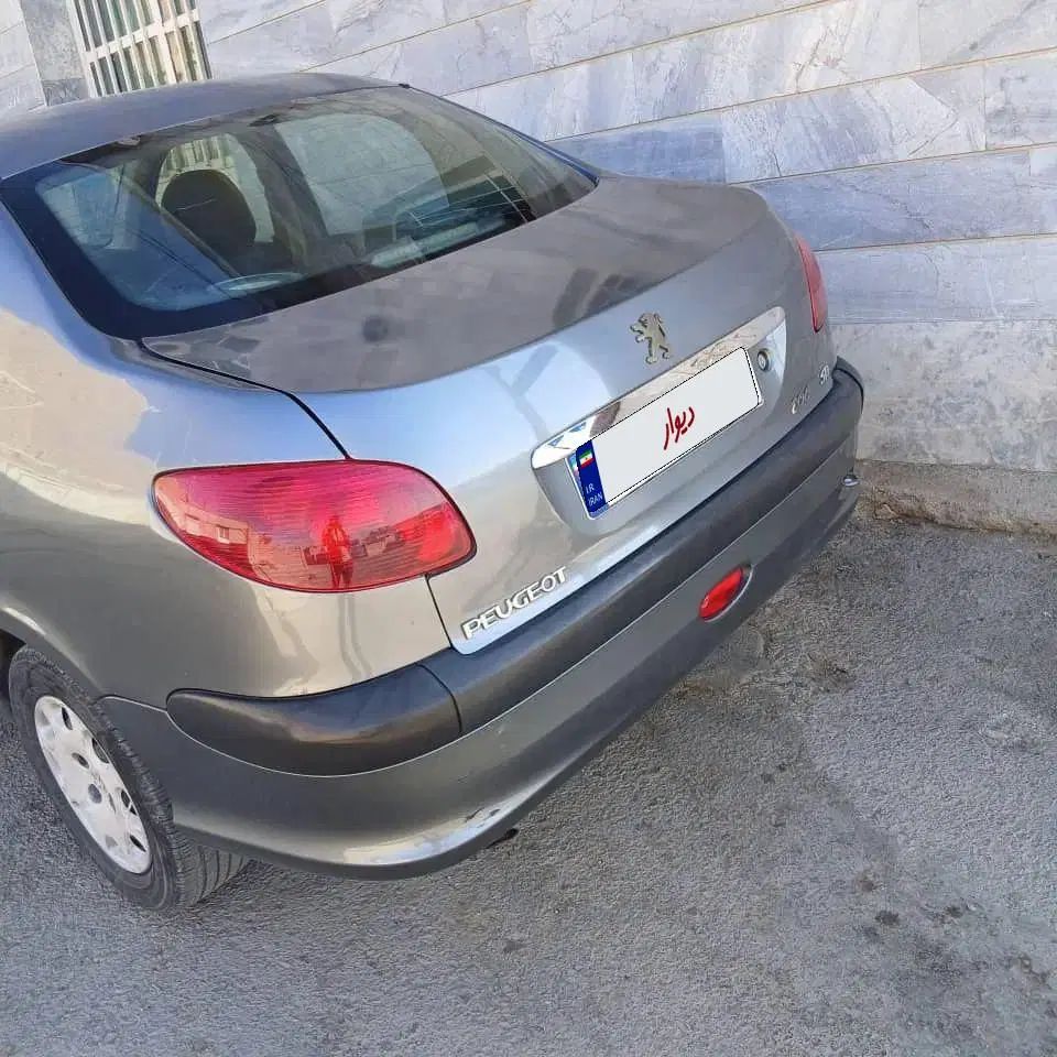 پژو ۲۰۶ صندوق دار v2 - 1388