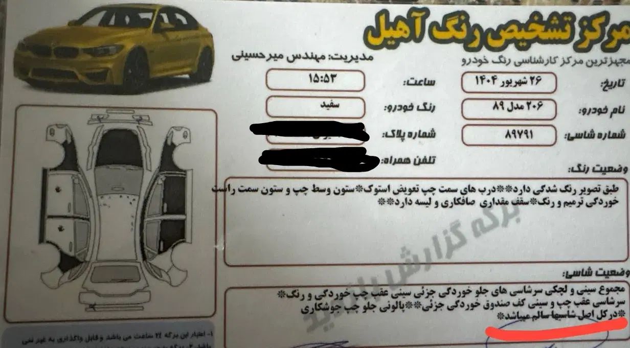 پژو 206 تیپ 2 - 1389