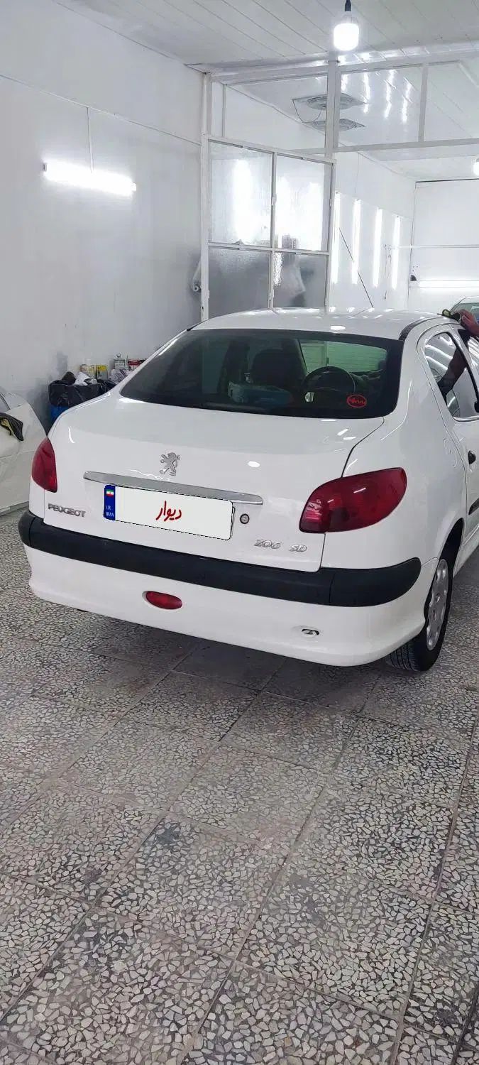 پژو ۲۰۶ صندوق دار v20 - 1390
