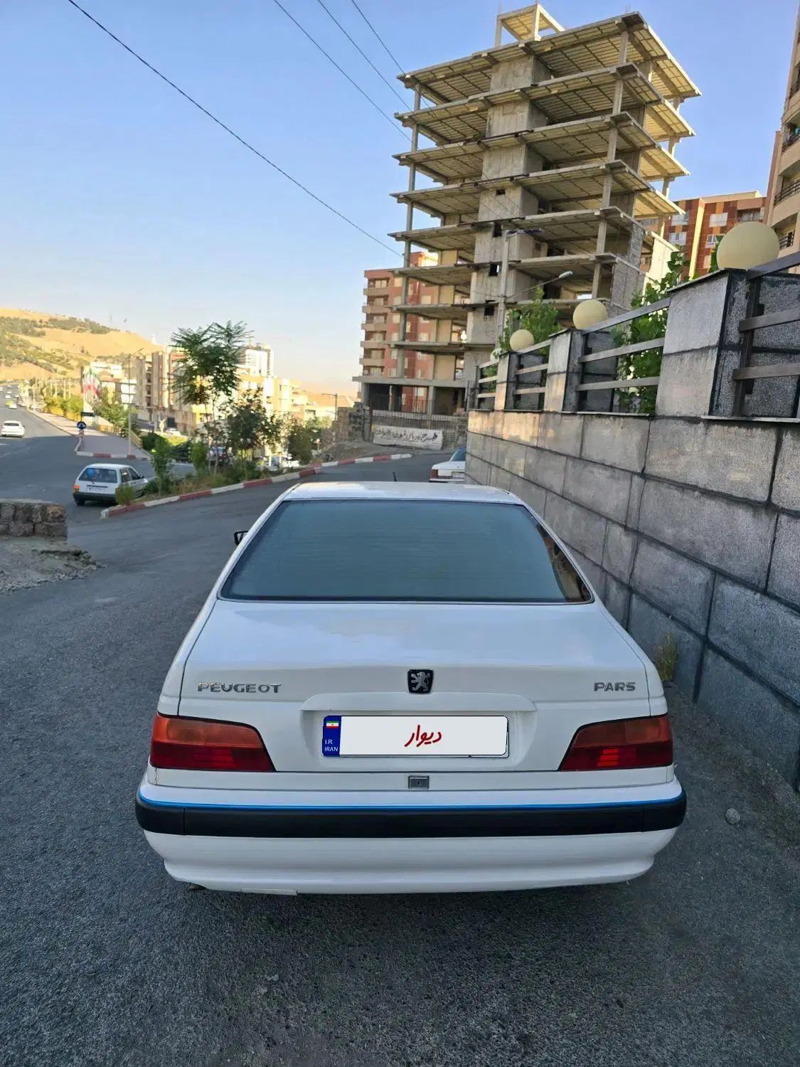 پژو پارس دوگانه سوز - 1389