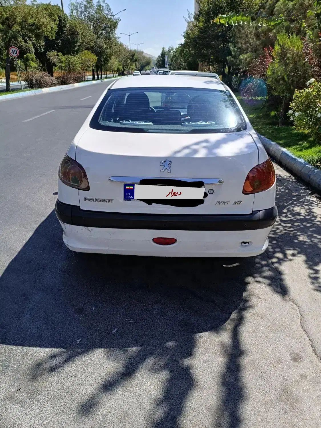 پژو ۲۰۶ صندوق دار v10 - 1387