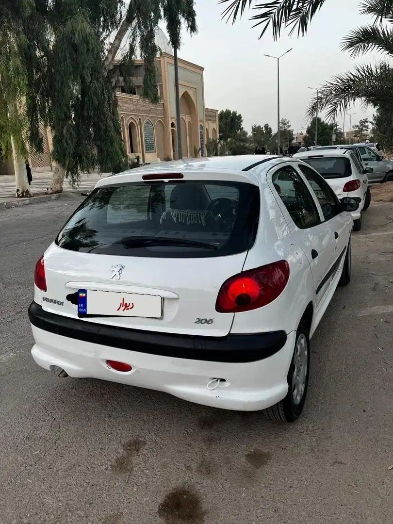پژو 206 تیپ 3 - 1391