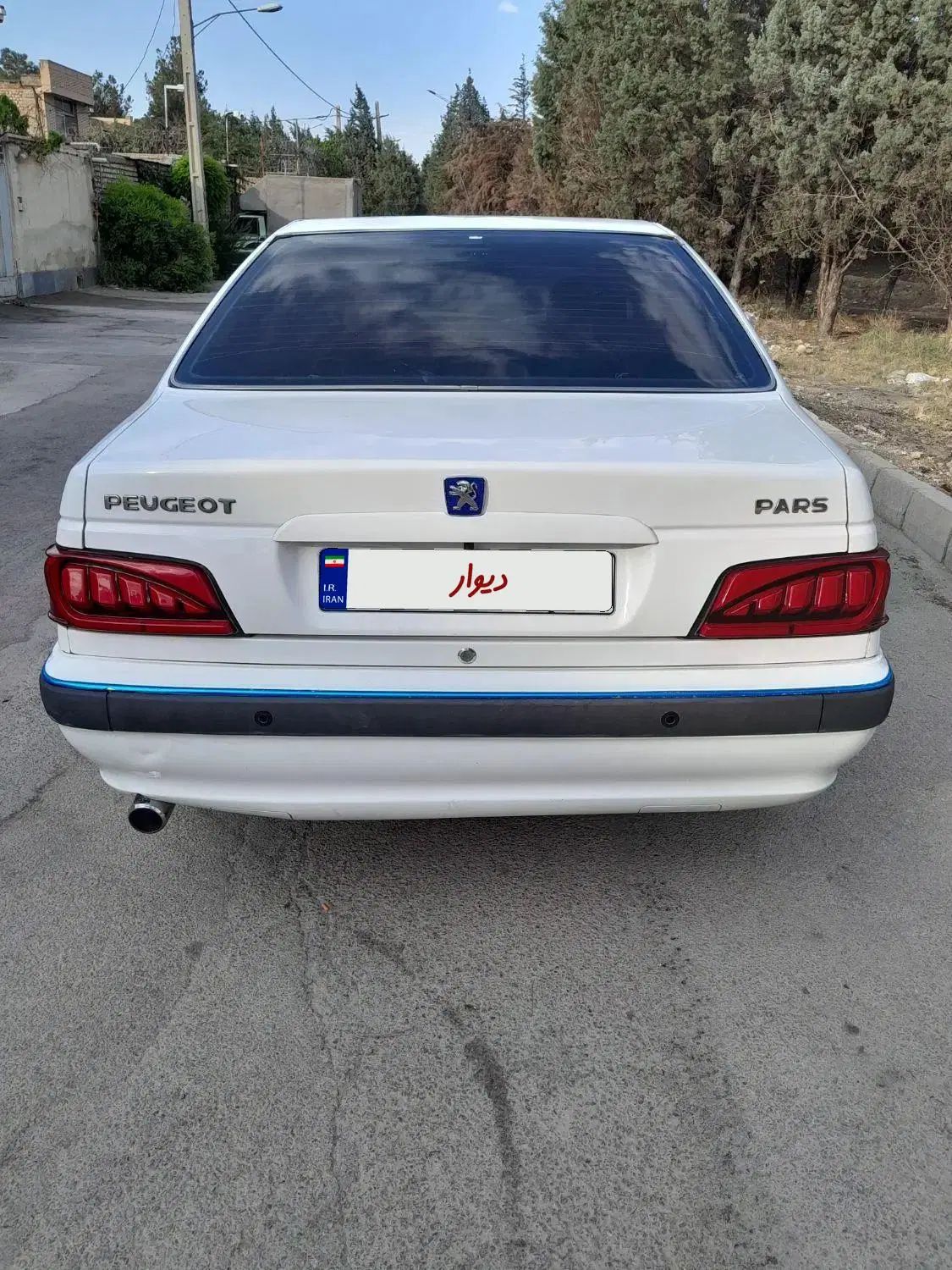 پژو پارس دوگانه سوز - 1396