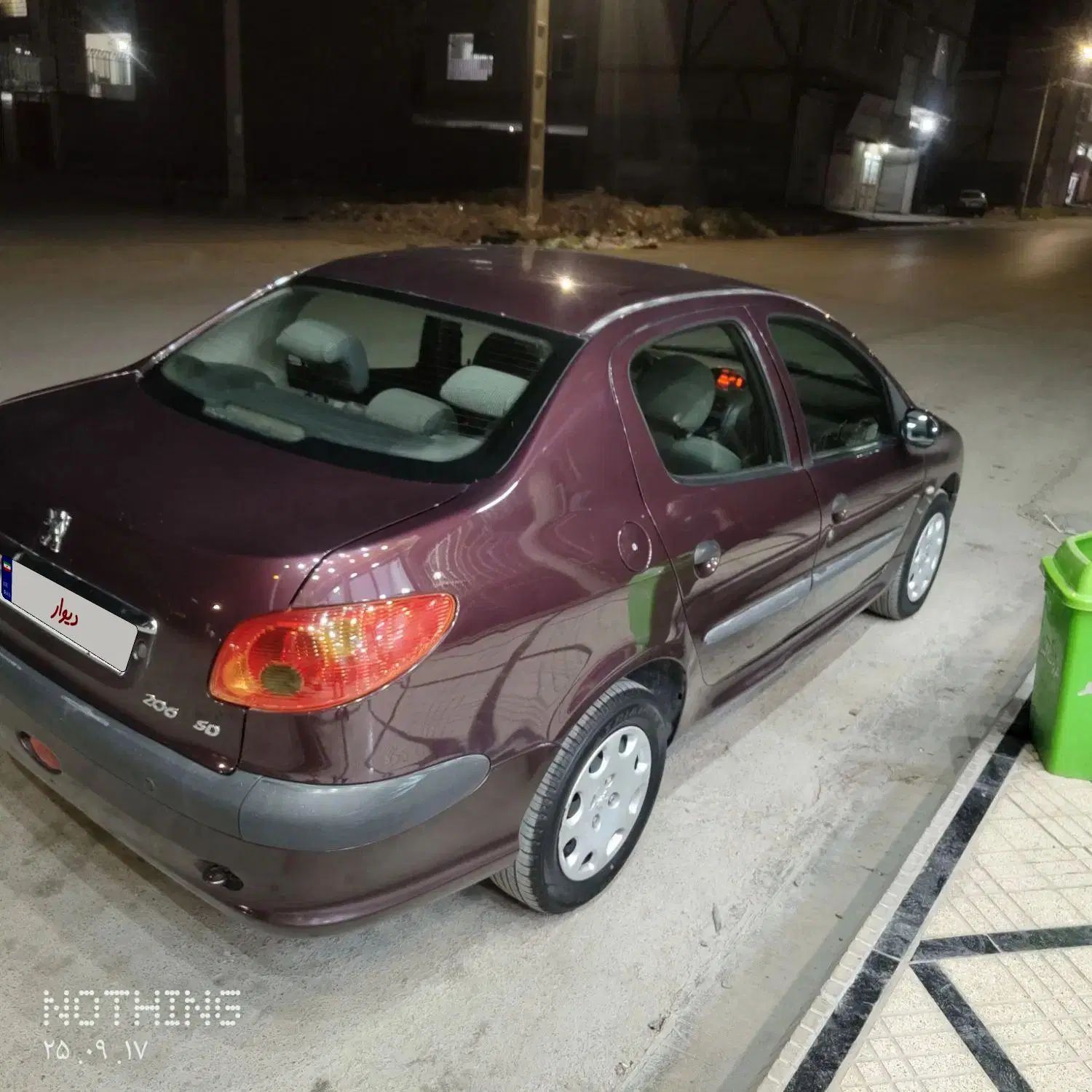 پژو ۲۰۶ صندوق دار v8 - 1393
