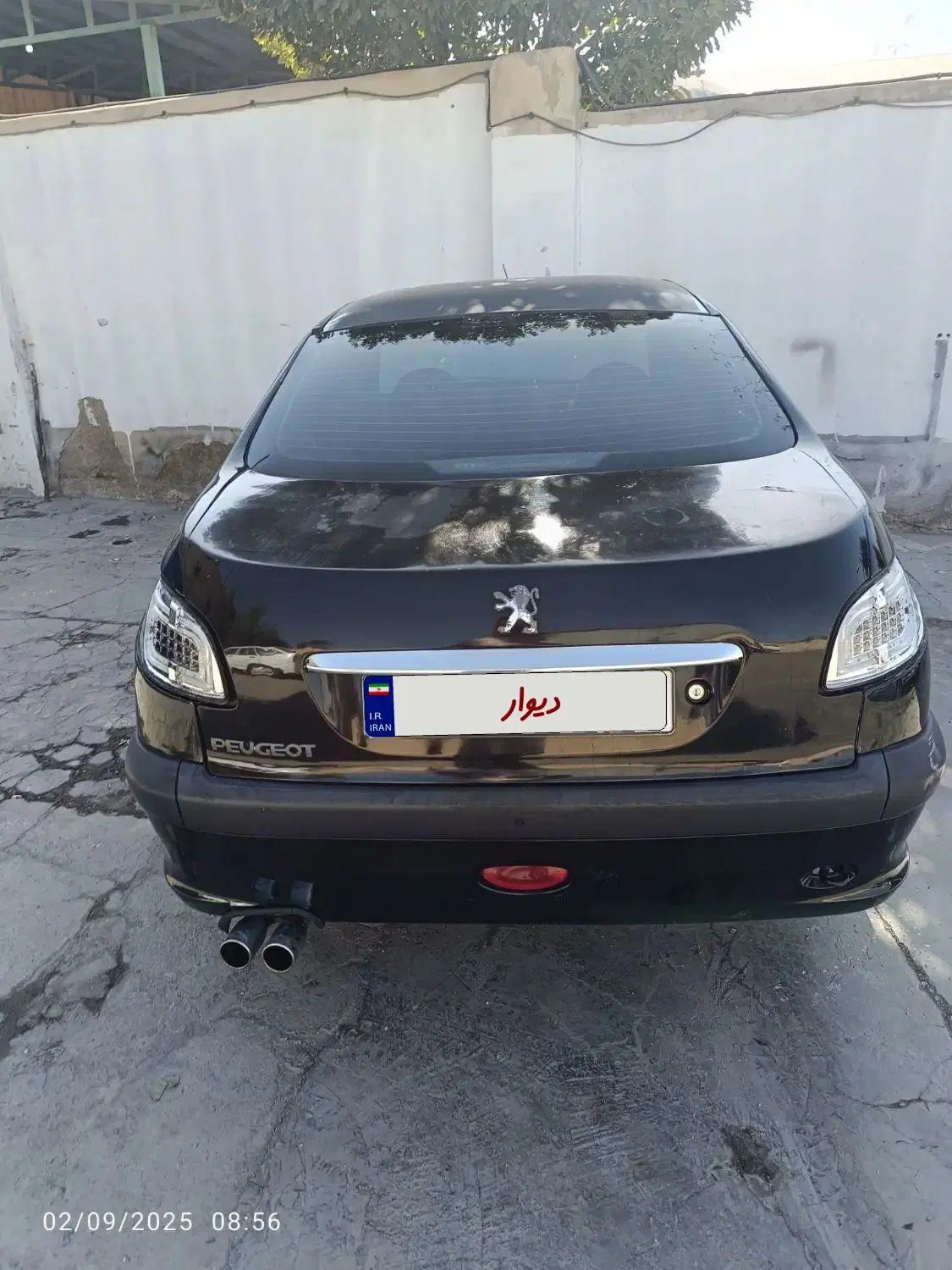 پژو ۲۰۶ صندوق دار v8 - 1386
