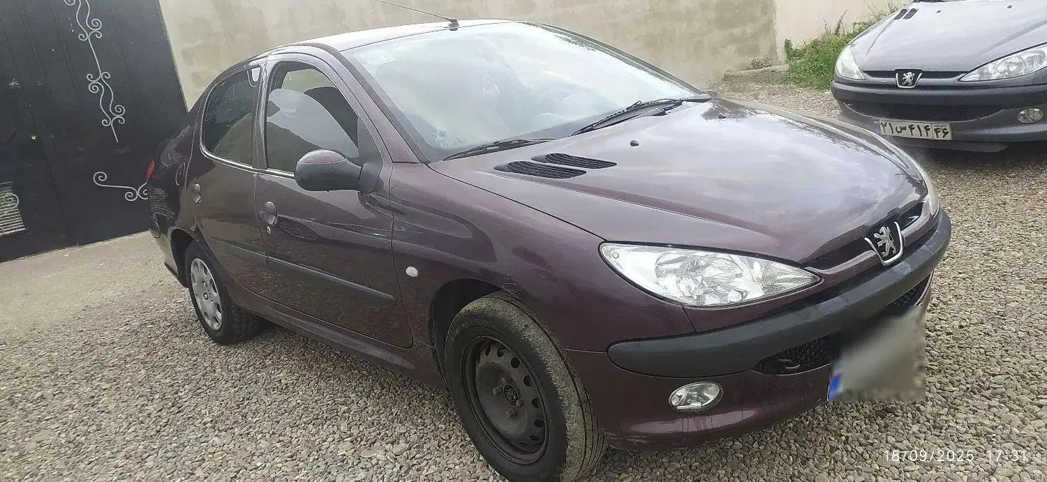 پژو ۲۰۶ صندوق دار v8 - 1394