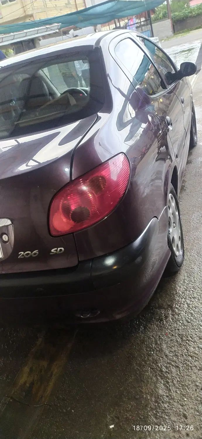 پژو ۲۰۶ صندوق دار v8 - 1394