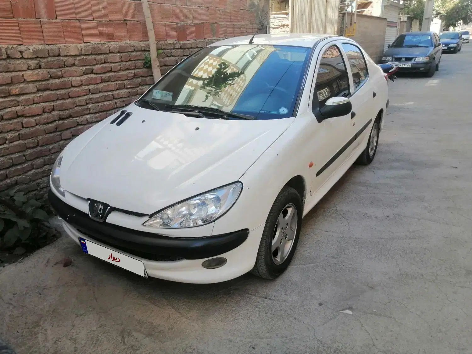 پژو ۲۰۶ صندوق دار v8 - 1389