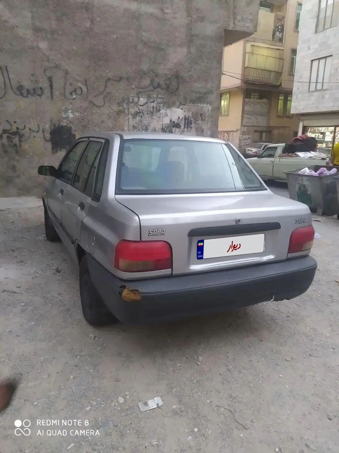 پراید صبا بنزینی - 1386