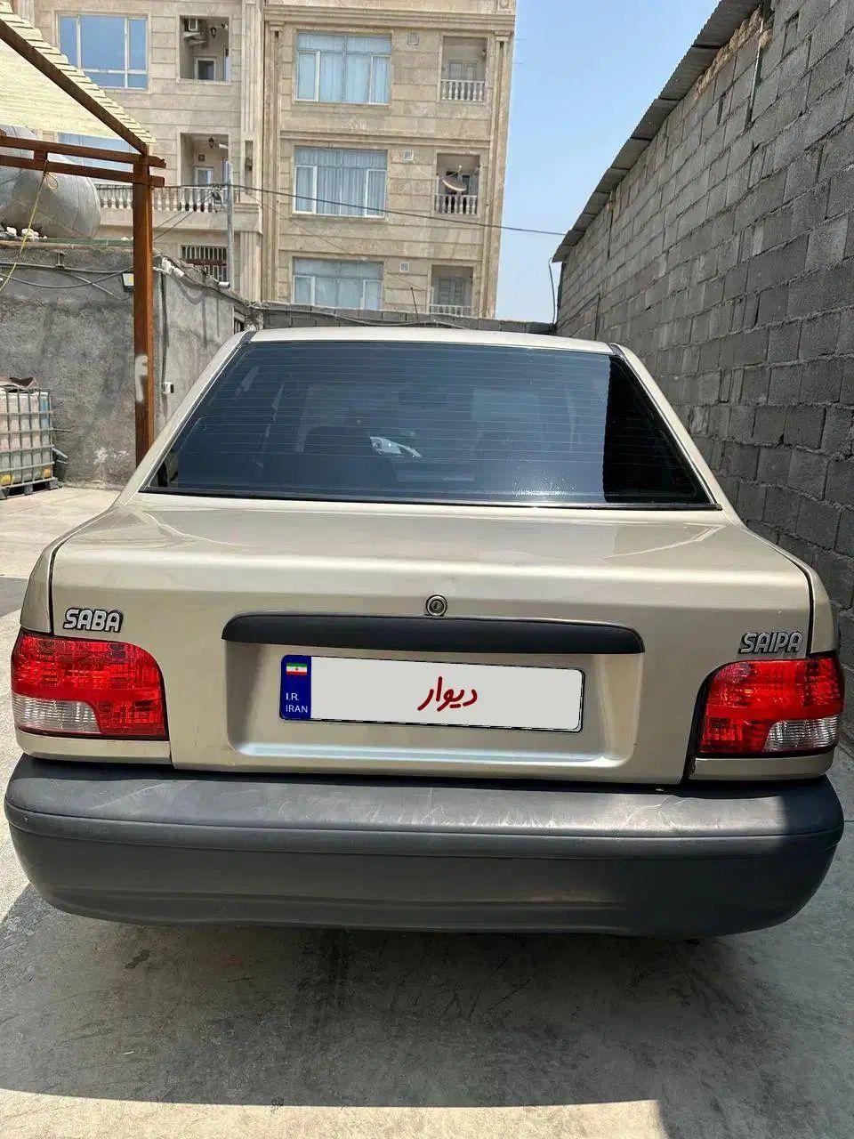 پراید صبا بنزینی - 1386