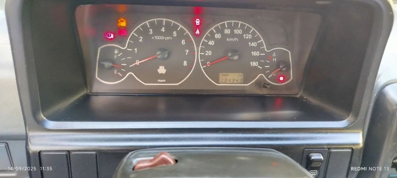پراید صبا بنزینی - 1386