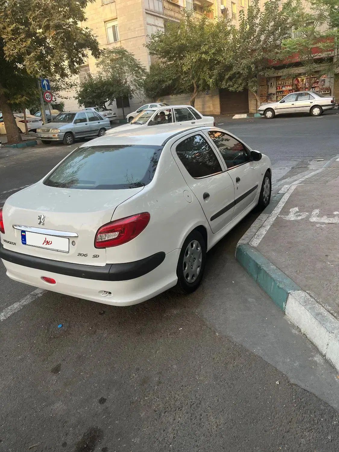 پژو ۲۰۶ صندوق دار v8 - 1393