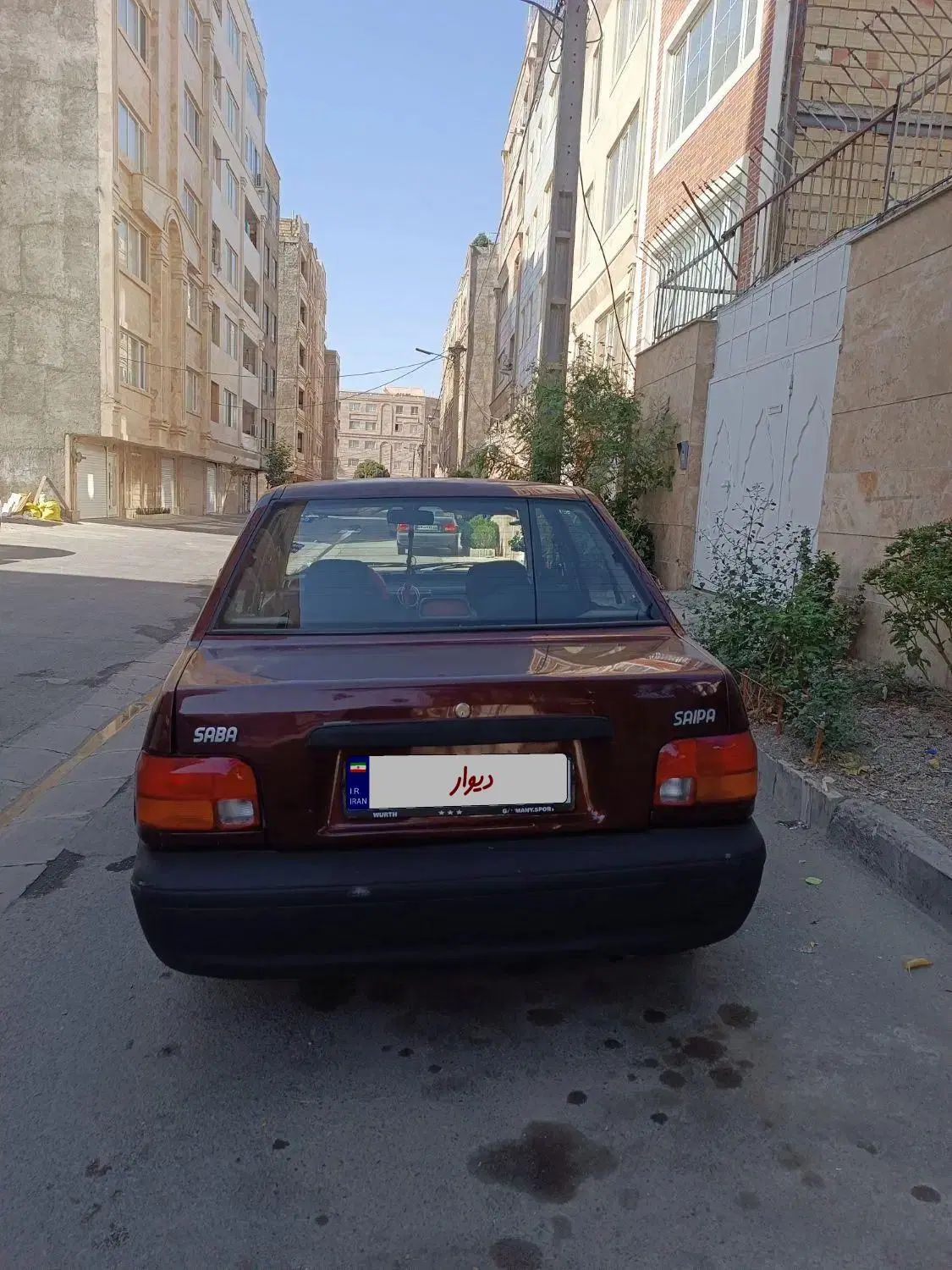 پراید صبا بنزینی - 1387