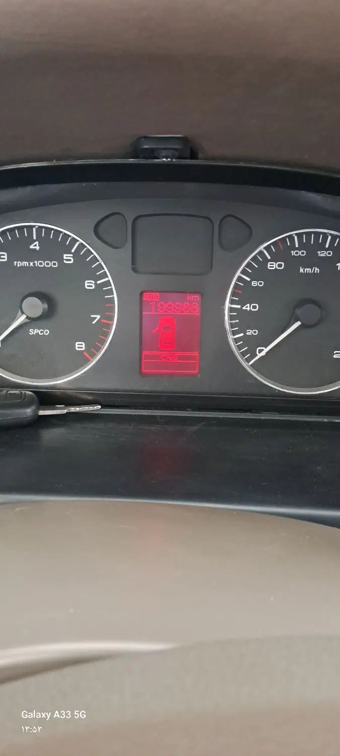 سمند LX EF7 دوگانه سوز - 1396
