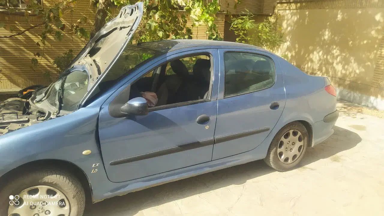 پژو ۲۰۶ صندوق دار v8 - 1394
