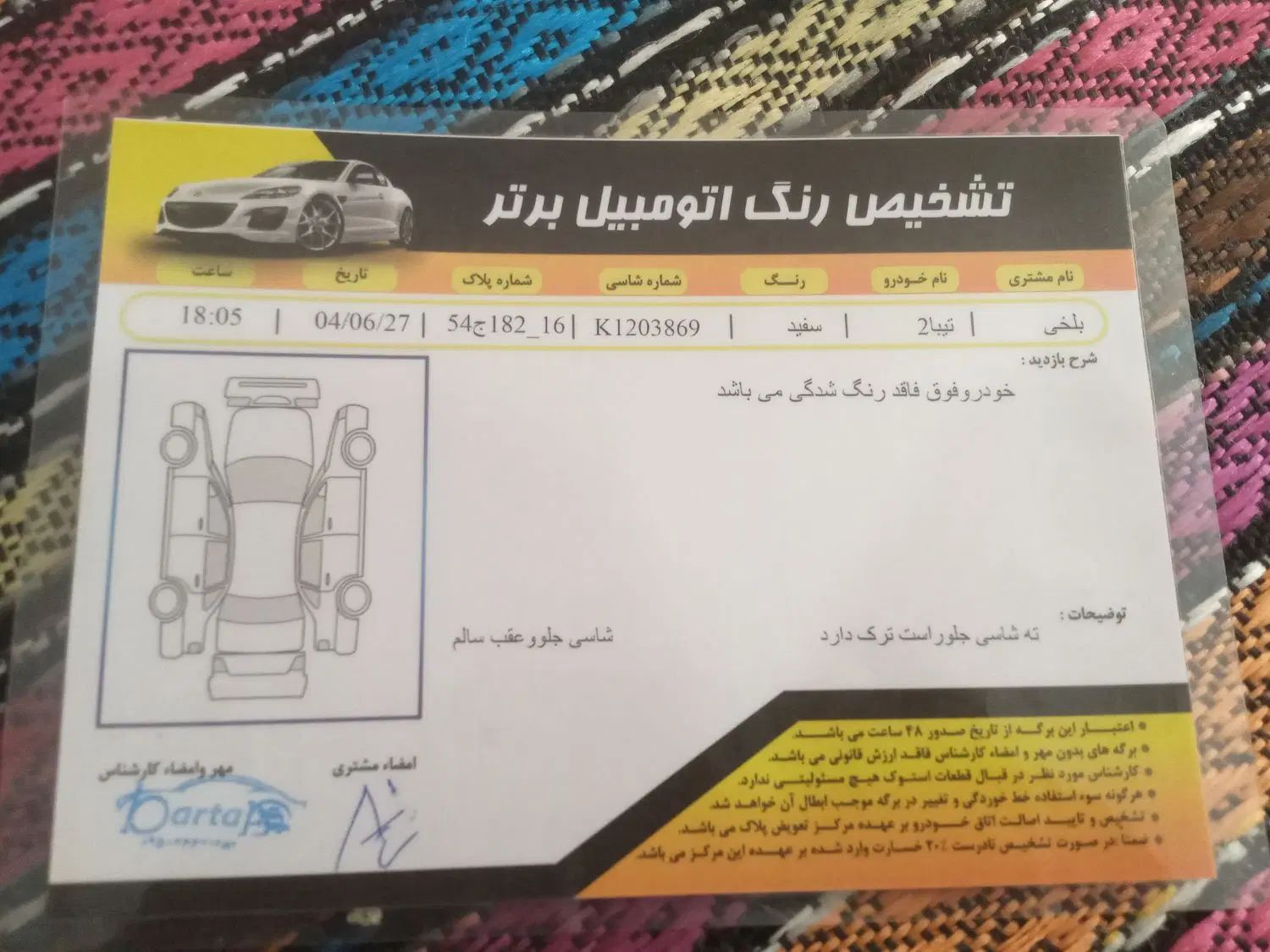 تیبا 2 EX رینگ آلومینیومی - 1398