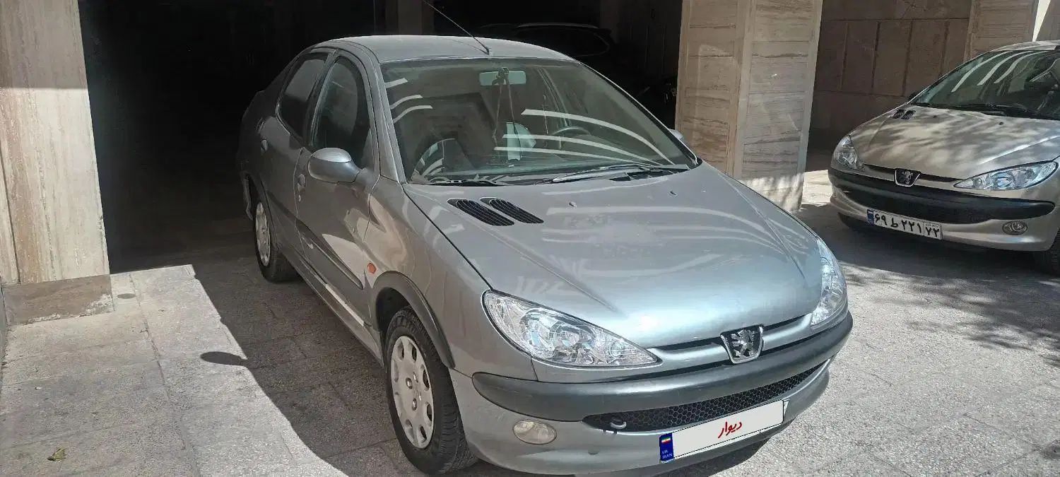 پژو ۲۰۶ صندوق دار v8 - 1386